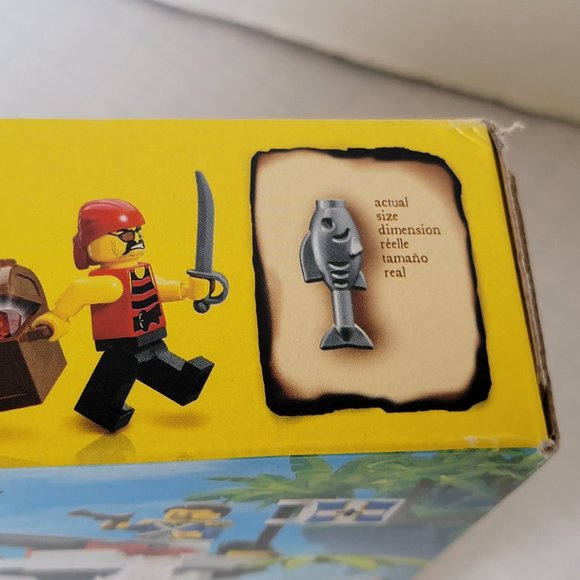 Lego | Toys | New Lego Pirates 740 Boat Raft Canon Weapons Island ...
